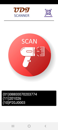 UDI Scanner Screen 3