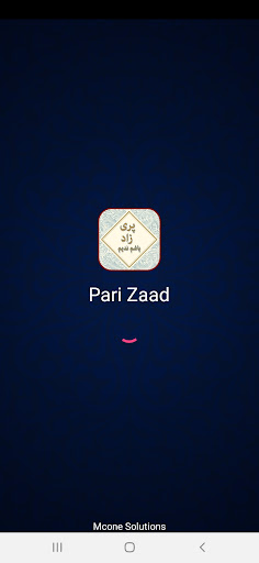 Android application Pari Zaad Hashim Nadeem screenshort