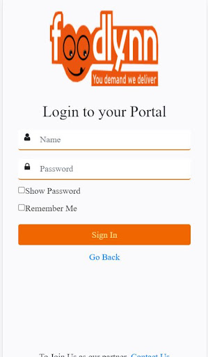 Foodlynn Delivery Screen 3