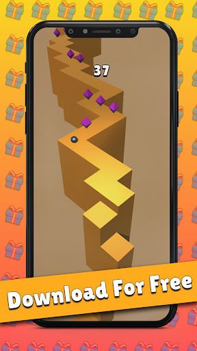 Android application ZigZag: Bendy Ball screenshort