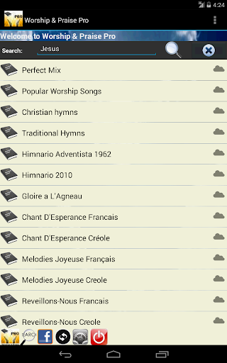 Worship and Praise Lyrics Pro