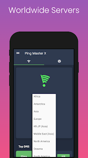 Ping Master X: Set Best DNS Fo Screenshot