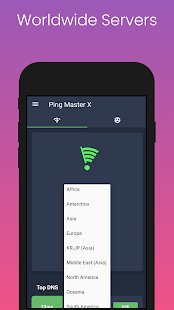 Ping Master X: Set Best DNS Fo Ekran görüntüsü