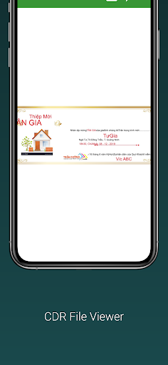 CDR File Viewer & Converter Screen 2