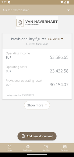 App screenshot