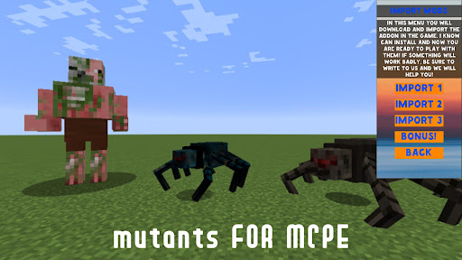Mutants Mod for Minecraft PE