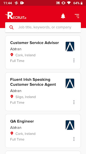 Recruit.ie Screen 3