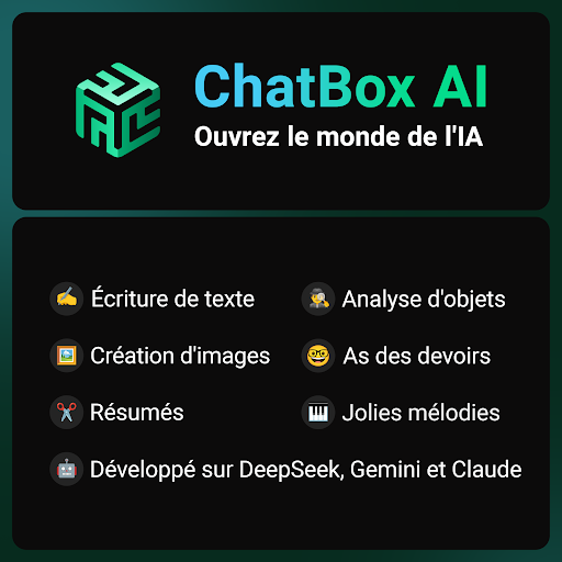 Aperçu de l'application