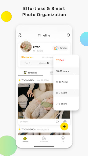 Screenshot of TimeHut - Baby Album