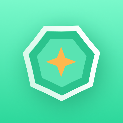 Warped logo