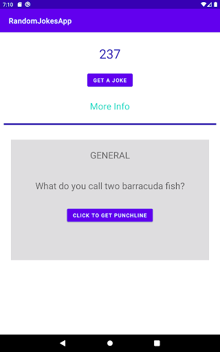 Random Jokes App