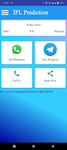 Cricket Prediction Screen 2