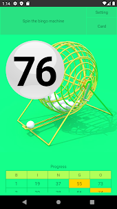 Bingo Machine 90 balls version