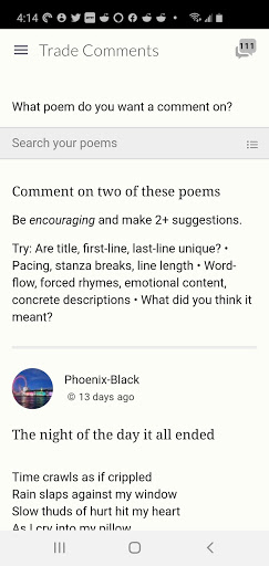 Poetry.app Allpoetry Screen 3