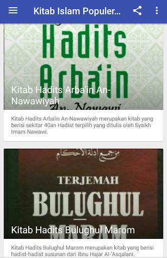 Kitab Islam Populer New Apps