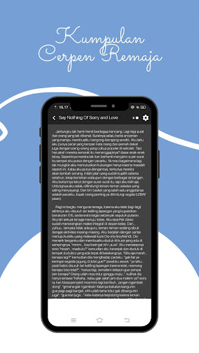 Android application Kumpulan Cerpen Remaja screenshort