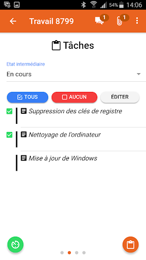 novaTime - Intervenant Screen 2