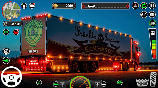 Screenshot 6 juego condución camione ciudad android