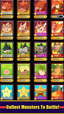 Game screenshot Tetramon Monster Battles TCG apk download