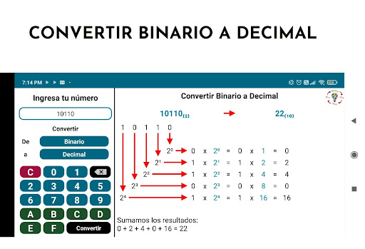 Vista previa de la aplicación