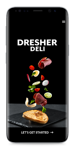 Android application Dresher Deli screenshort