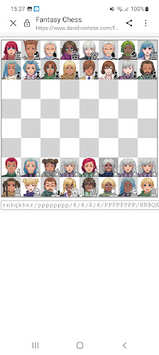 Android application Fantasy Chess screenshort