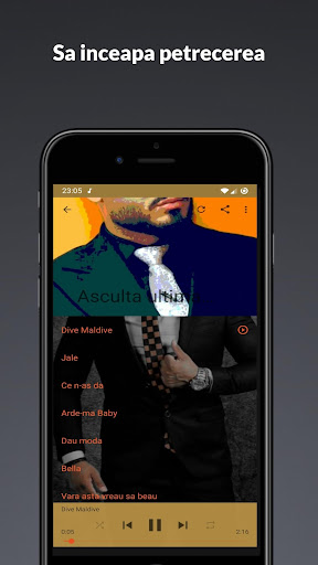 Android application Jador Live - Muzica pentru toa screenshort
