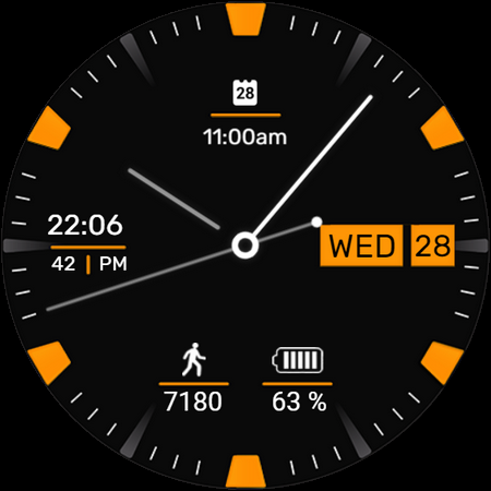 Minima 5 Minimal Watchface screenshot 14