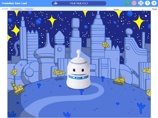 Truebot Scratch Screen 3