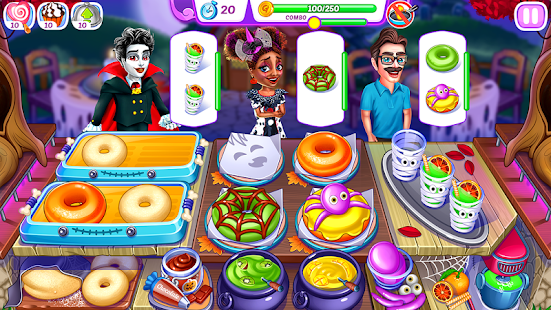 Halloween Madness Cooking Game Screenshot