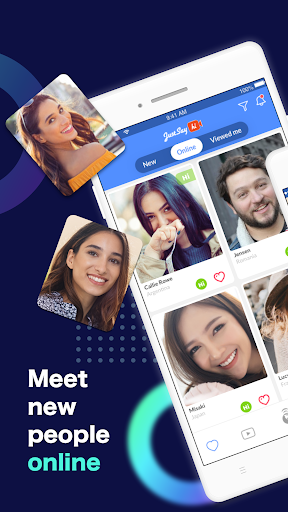 Android application Just Say Hi Dating Social Chat screenshort