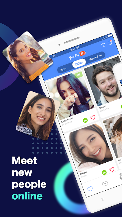 Just Say Hi Dating Social Chat - 7.18.0 - (Android)
