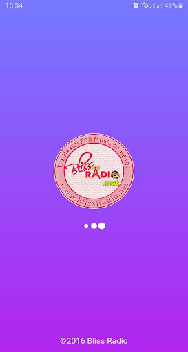 Android application Bliss Radio screenshort