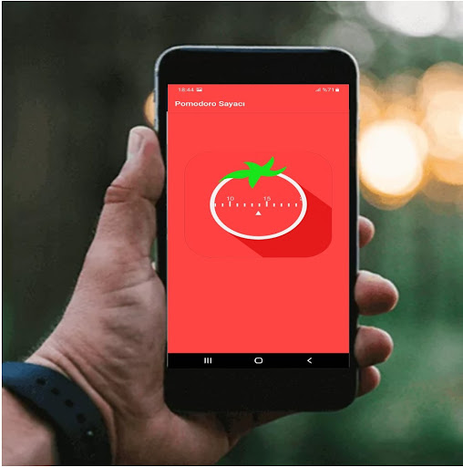 Android application Pomodoro Clock screenshort