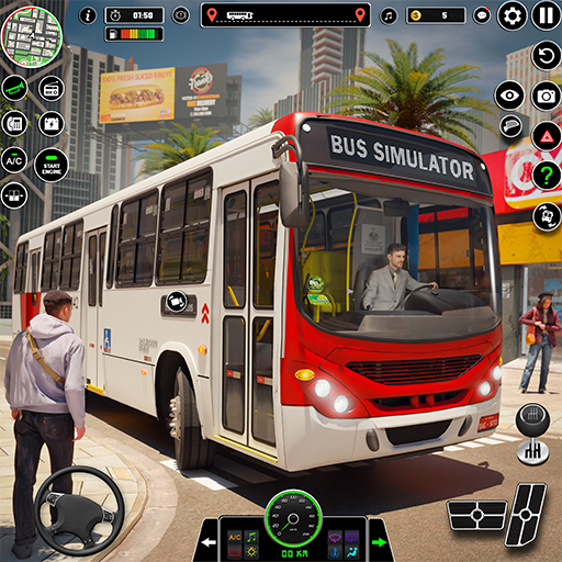 US Bus Simulator City Bus Game