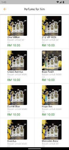 Raja Perfume MY Screen 3