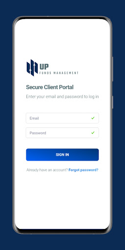 Up Funds Screen 3