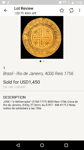 Río de la Plata Numismática Screen 3