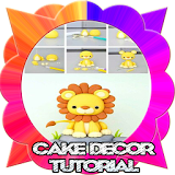 Cake decorating tutorial icon