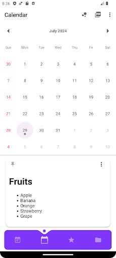 Notepad - To-do list, calendar Screenshot 4 - AppWisp.com