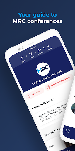MRC Conferences & Events Screen 2