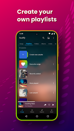 Music Player - Audify Player Screen 3