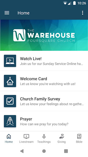 Android application The WarehouseOC screenshort