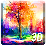 Art Watercolor Painting LWP icon