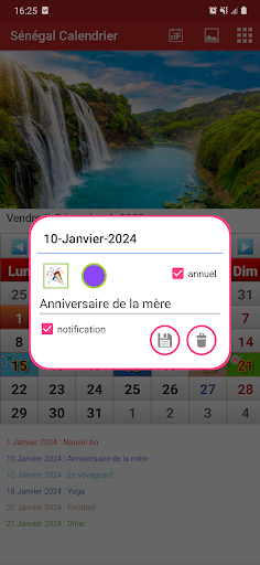 Sénégal Calendrier 2024 Screen 2