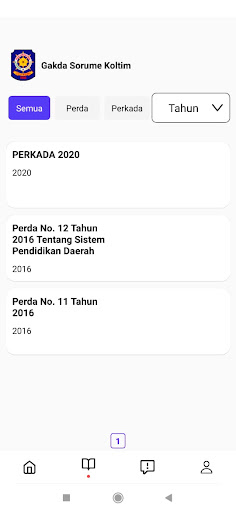 Android application Gakda Sorume Koltim screenshort