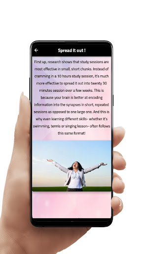 Android application Scientifically proven tips screenshort