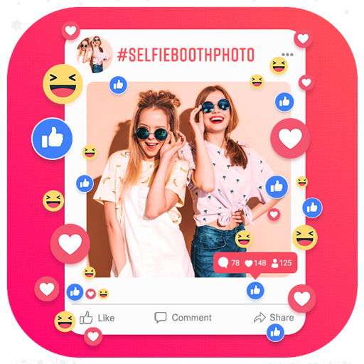 Selfie Booth Caption For Photo 1.0 Icon