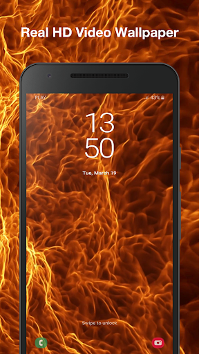 Fiery Screen Wallpaper Pro Screen 3