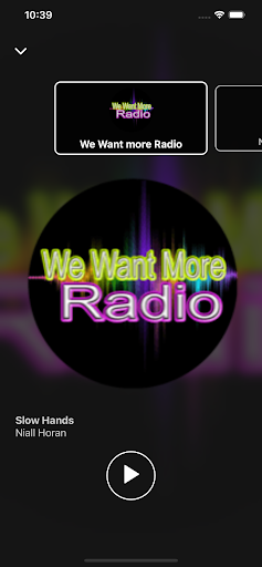 We Want More Radio Screen 3